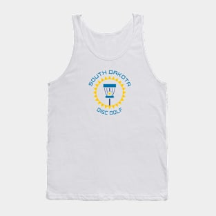 South Dakota Disc Golf - State Flag Light Tank Top